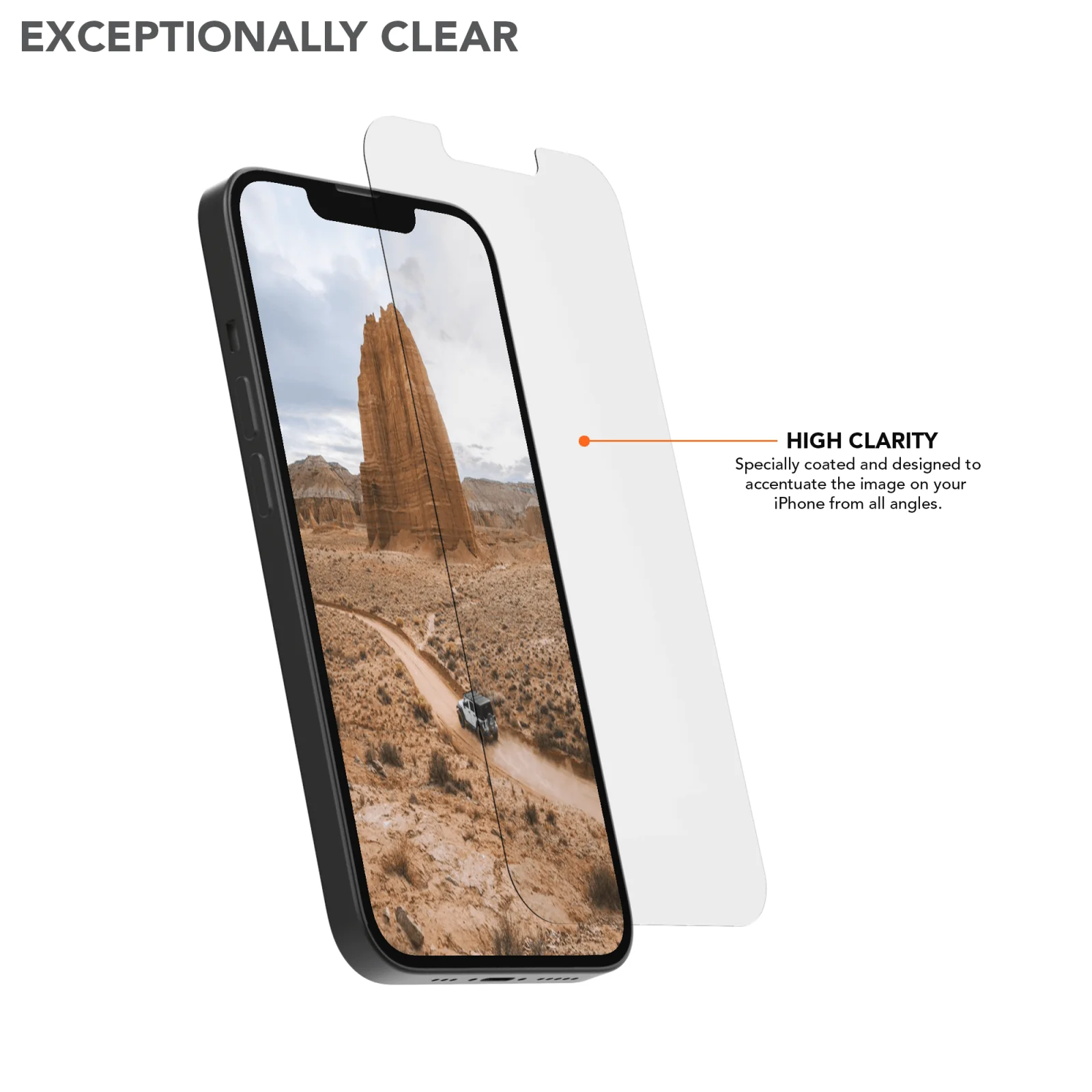 iPhone 13/13 Pro Tempered Glass Screen Protector (2 Pack) - Image 3