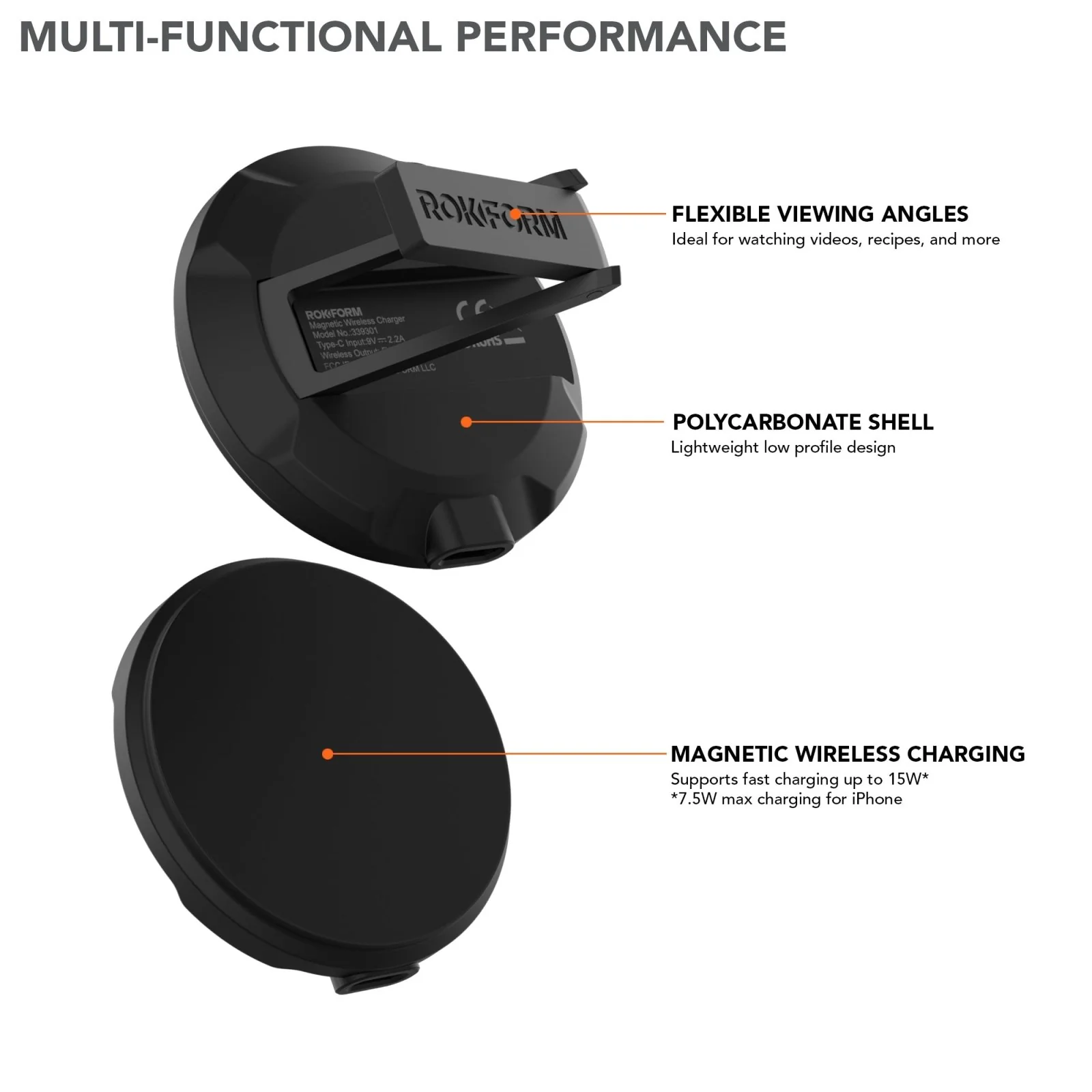 Magnetic Wireless Charging Stand - Image 3