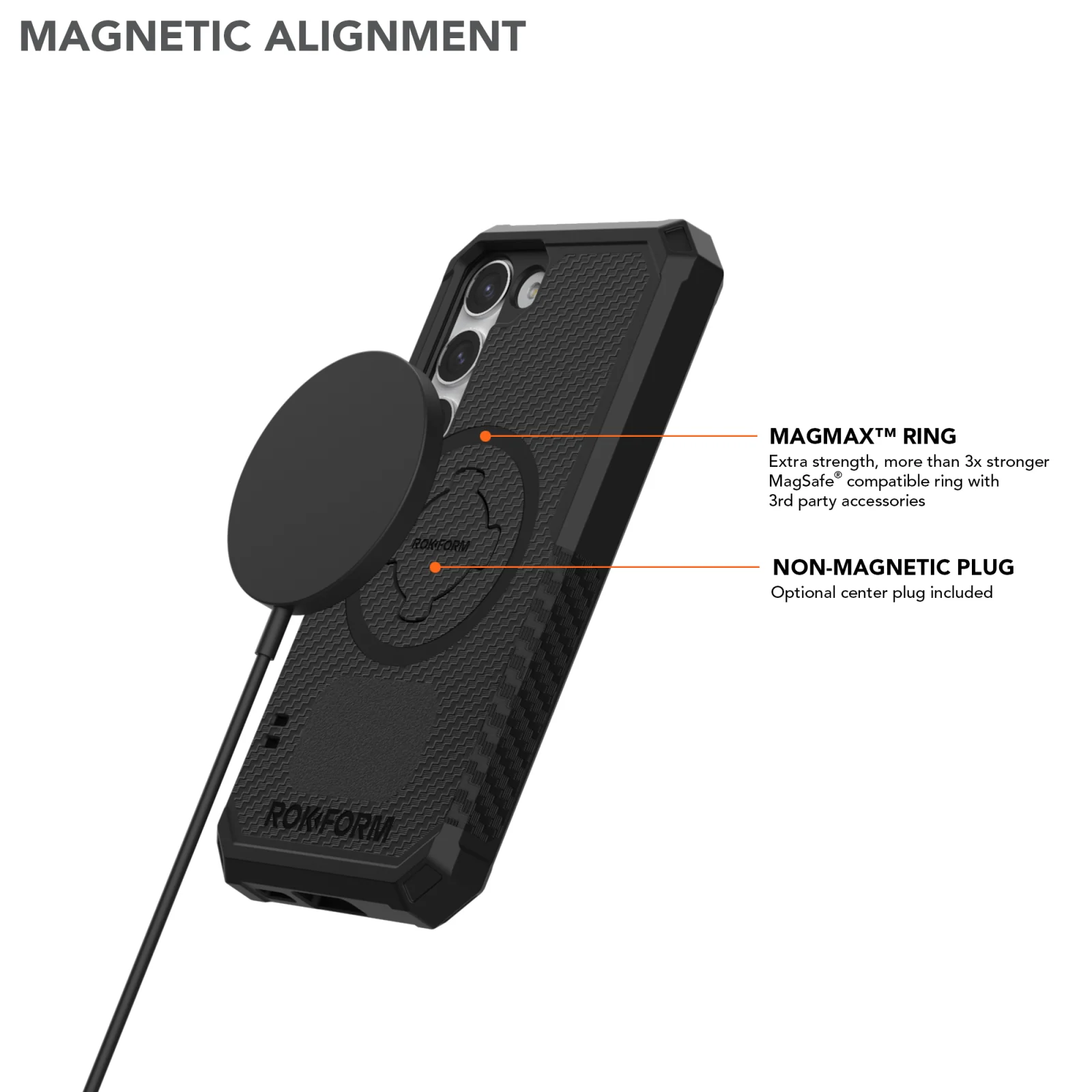 Galaxy S23 Magnetic Rugged Case - Image 4