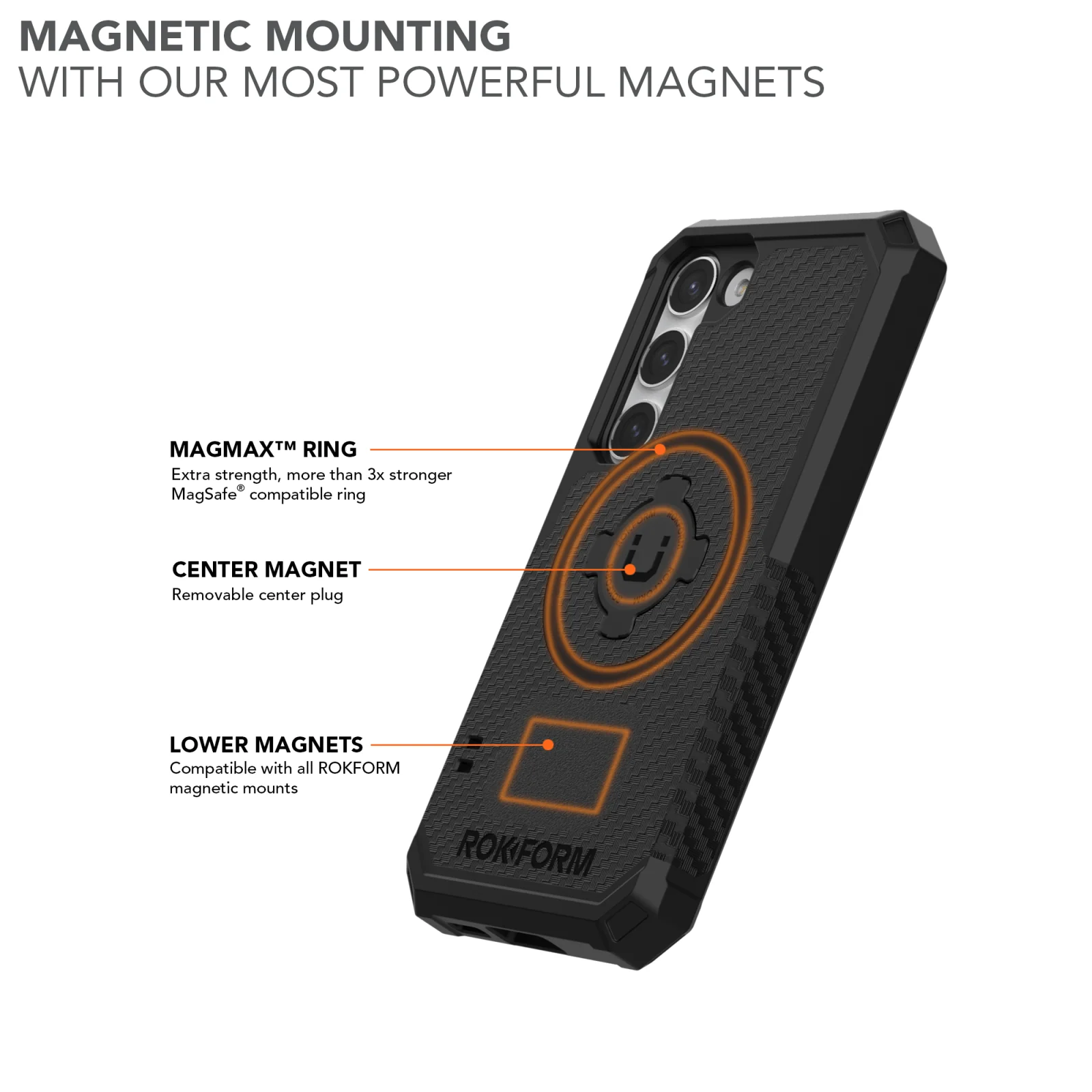 Galaxy S23 Magnetic Rugged Case - Image 5