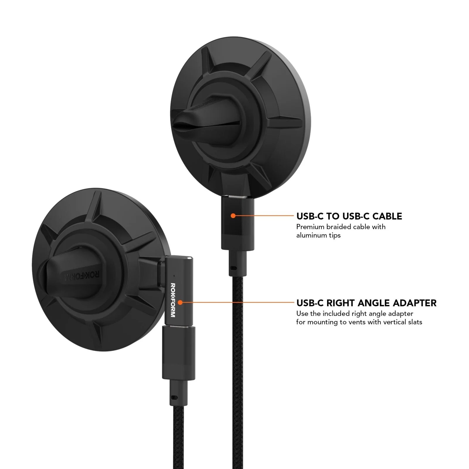 Magnetic Vent Car Charger - Image 3